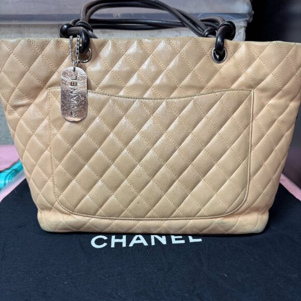 Chanel Ligne Cambon Lambskin Quilted Bag - Picture 3 of 16